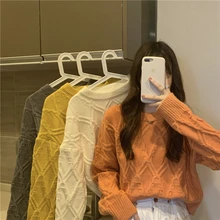 

Short Sweater Women's Spring, Autumn and Winter Korean Style Gentle Outer Wear 2021 New Hot Style Design Niche Sweater Women