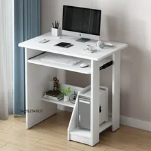 Bureau d'ordinateur moderne Simple, bureau de chambre à coucher avec clavier, bureau d'étude, dortoir