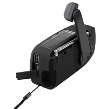 Портативное солнечное аварийное радио экстренная заводная рукоятка с автономным питанием AM/FM Weather погодное радио с радиоприемниками 3 светодиодный фонарик на открытом воздухе