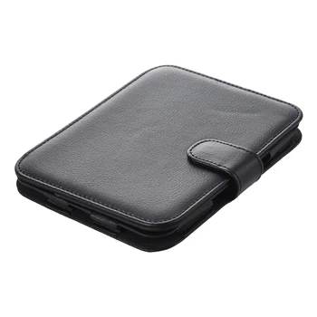 

Leather Case for Barnes and Noble Nook Simple Touch with GlowLight , Black