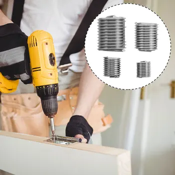 

100 Pcs Thread Insert Durable Professional High Quality Threading Repair Inserts Accessories for Machine