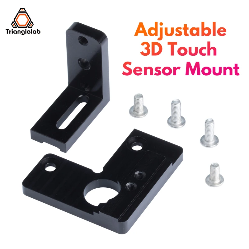 Trianglelab Adjustable Touch Sensor Mount for Ender 3 V2 Pro / CR10 Ender 5 5S and PRO 3D Printer Using CR BL Touch 3D TOUCH 3d touch sensor mount mounting bracket adjustable aluminium fixing block for ender 3 v2 pro cr10 ender 5 5s and pro