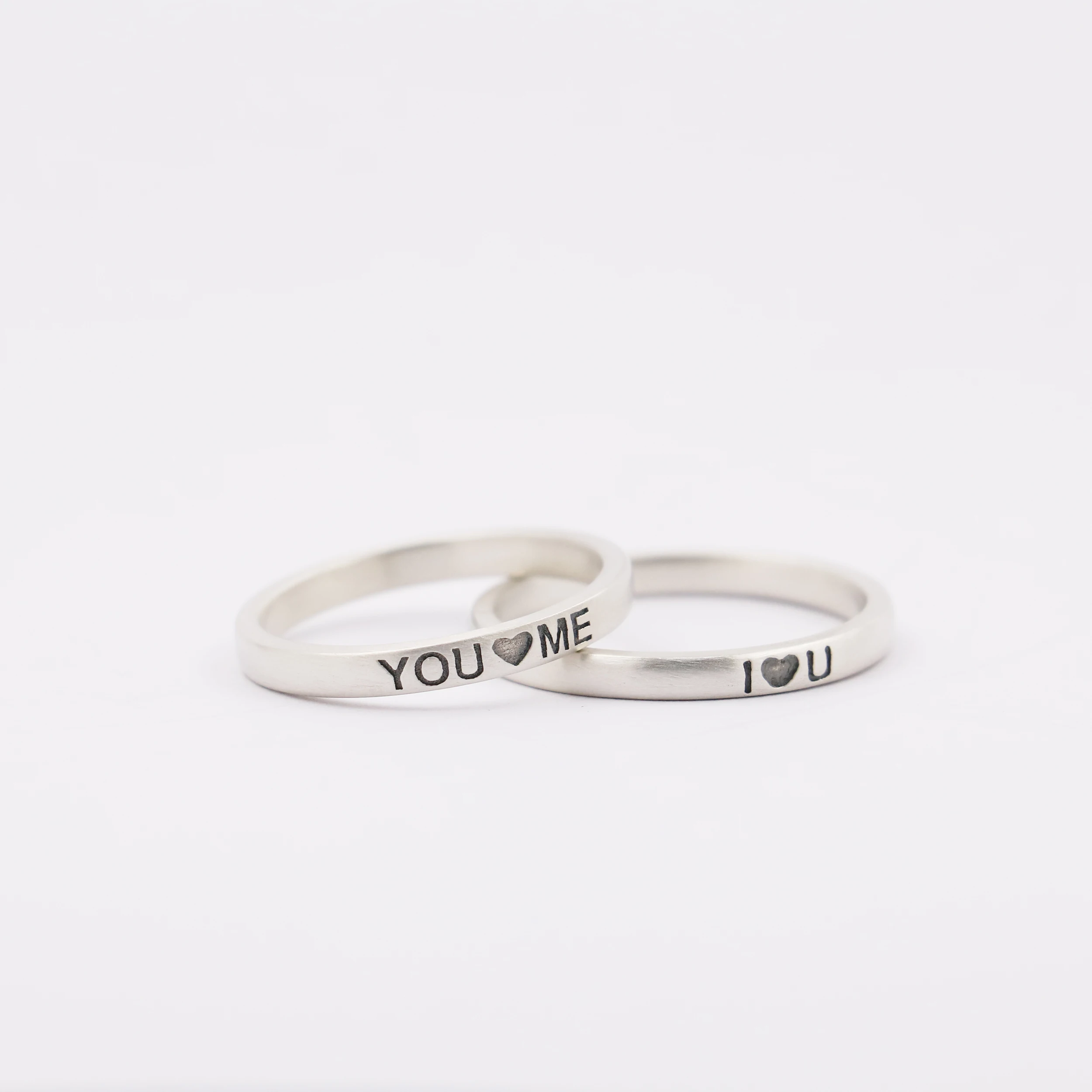

Custer-Engraved Sterling Silver Plain Band Ring