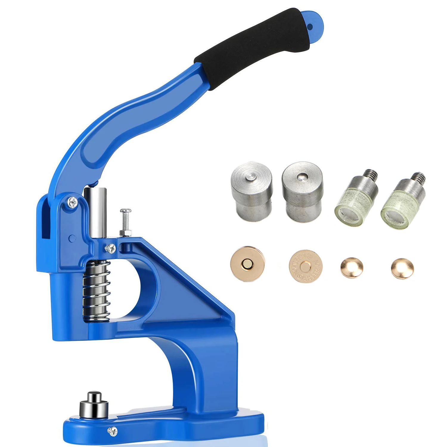 metal buckle snap fastener installation tools with claws coat hidden-interlocking hand pressure machine play button machine mold