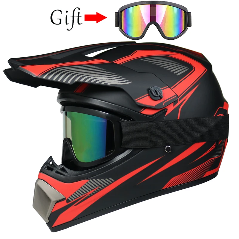 Casco para de carreras, casquete para motocross, todoterreno, descenso, MTB, DH - AliExpress