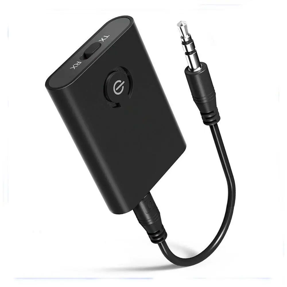 

2-in-1 Wireless Bluetooth 5.0 Receiver Adapter AUX Audio 3.5mm Jack Stereo Wireless Transmitter For Car Speaker Headphone