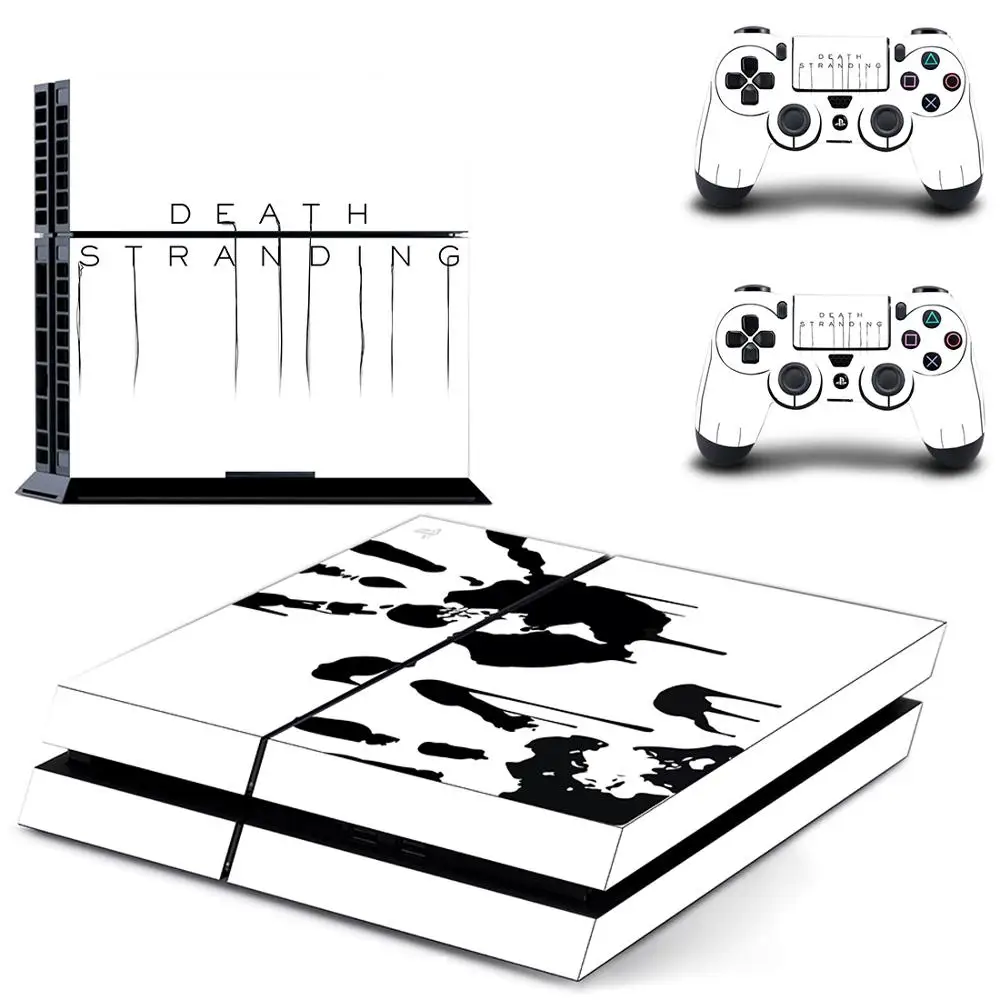 Наклейка на консоль PS4 Death Stranding s Play station 4 Skin PS наклейка с полным покрытием для