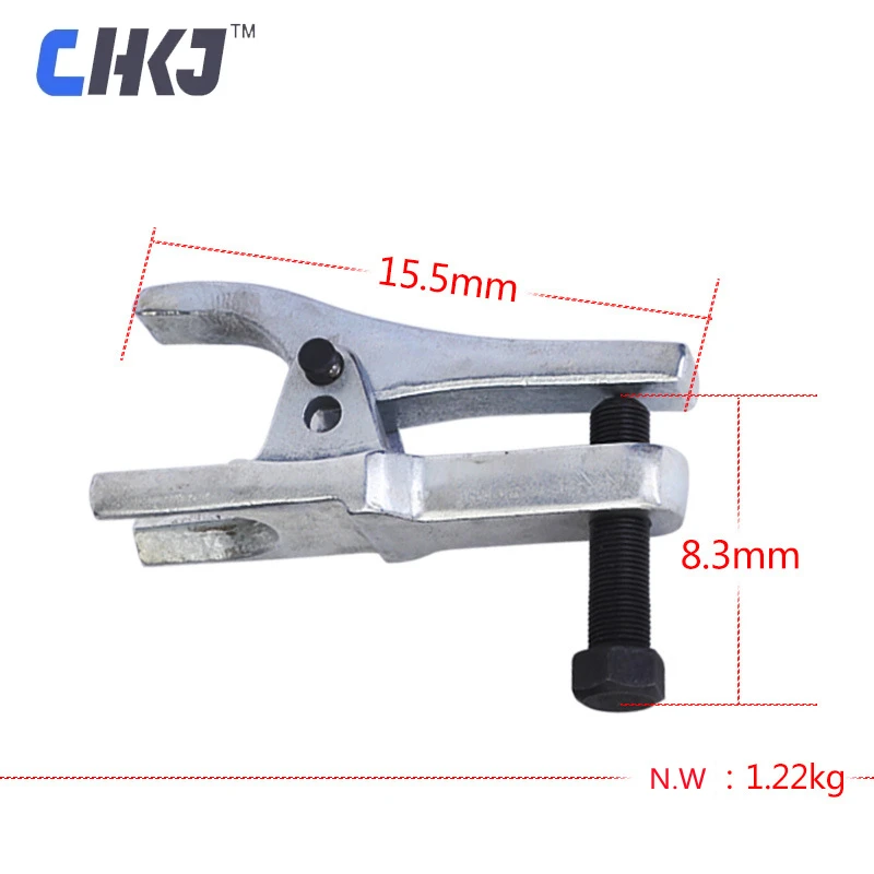 CHKJ European-style Japanese-style ball head extractor can be exchanged for car puller ball head puller removal tool 4 inch two claw puller extractor adjustable wiper arm puller removal tool battery terminal puller wiper car special repair tool