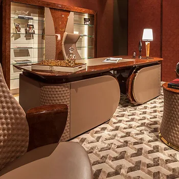 

Vogue executive family office table for villa