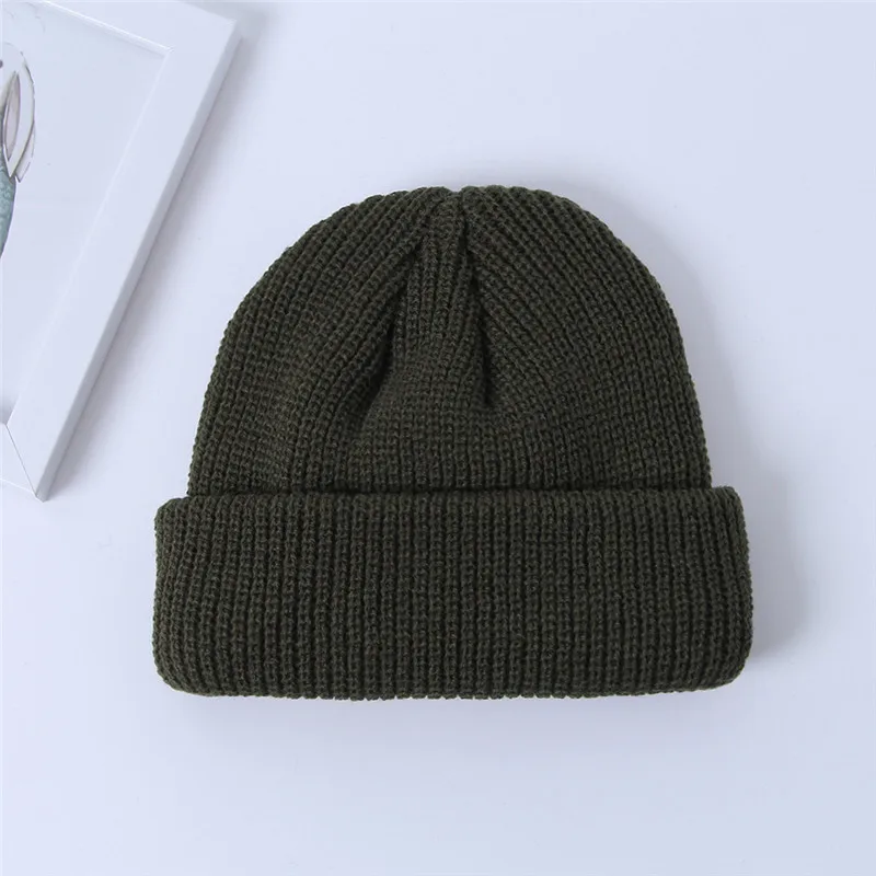 Goede Ster Stijl Night Club Geel Hoofddeksels Hoed Party Buiten Straat Gebreide Hoed Mode Kleur Skullies Mutsen Veel Kleuren
