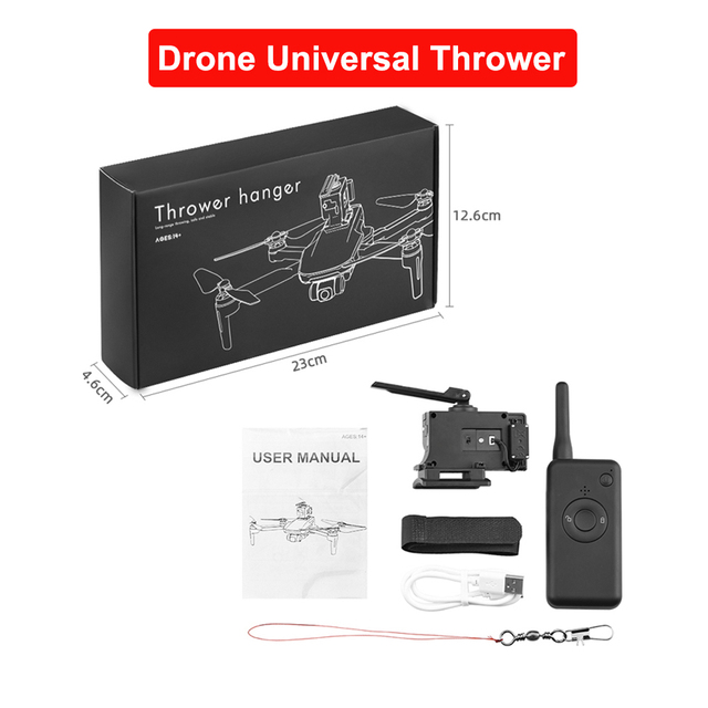 System for DJI Mavic Pro/2 pro zoom/AIR 2/AIR 2S/Mini 2 Drone Fishing Ring Gift Deliver Life Rescue Remote Thrower Kits