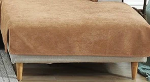 brown Funda de диван водонепроницаемые чехлы для мебели анти-поймать кресло для домашних животных чехол Длинные полотенце диван коврик, Текстиль для дома чехол для дивана DDW016 - Цвет: brown
