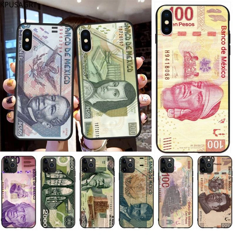 cute iphone 7 cases Mexico Mexican Peso Coque Shell Phone Case for iPhone 11 pro XS MAX 8 7 6 6S Plus X 5S SE 2020 XR case lifeproof case iphone 8