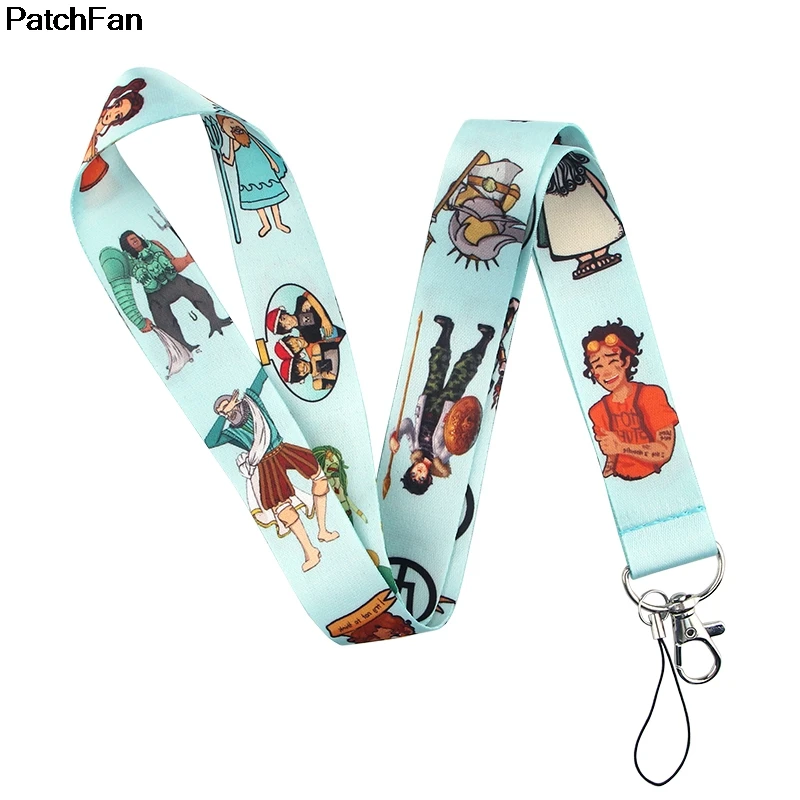 A2463 Patchfan Перси Джексон и олимпийцы многофункциональный мобильный телефон ремни бирки шеи ремешки для ключей ID бейдж лямки