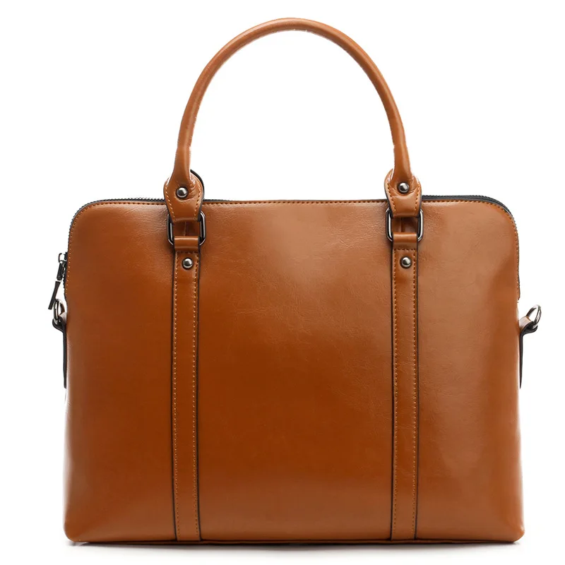 

WOMEN'S Leather Bags Shoulder Bag Cowhide Business Simple WOMEN'S Bag Hand Bag