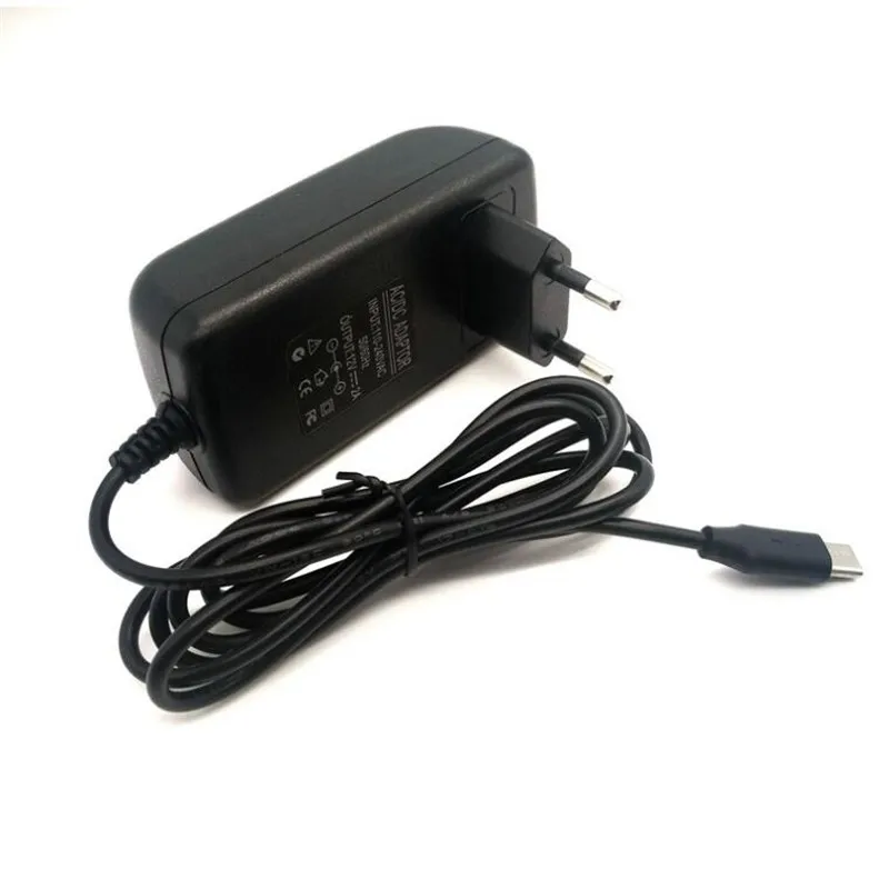 Adapter Wall Charger 12V 2A TYPE-C USB-C Port For CHUWI Hi10 X XR Larkbox UBook Minibook (N4100) Hi13 Apollo Lapbook Pro 14"