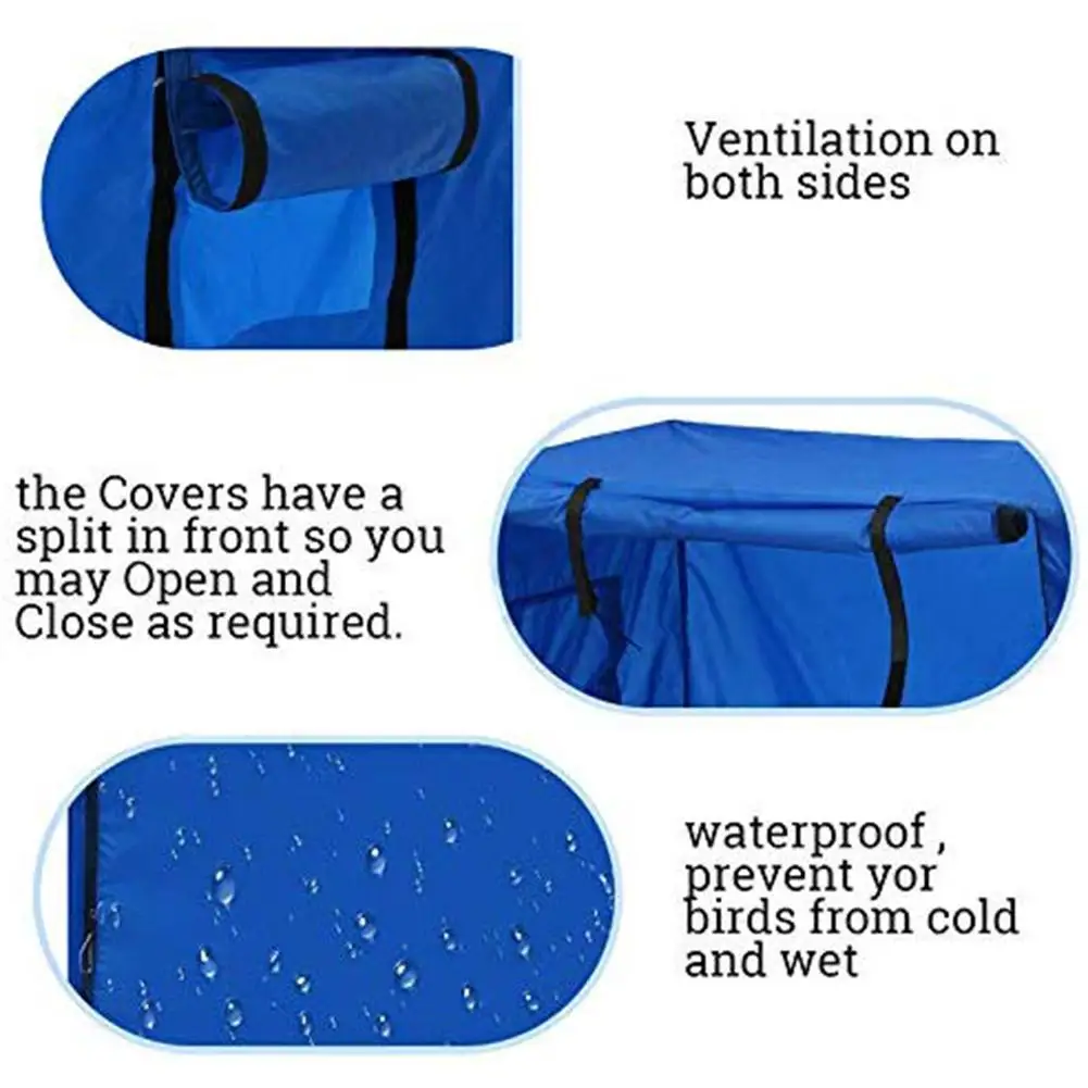 Outdoor Aviary Birds Cage Cover Rainproof Dust Proof Bird Parrot Nests