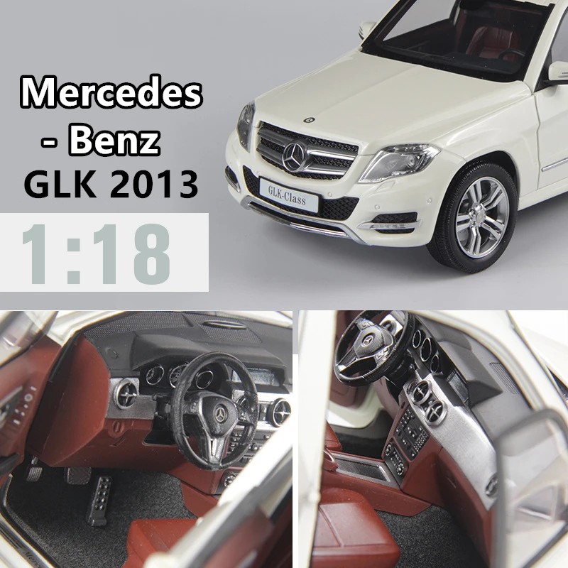 Welly 1:18 Mercedes GLK внедорожник vehi сплав модель автомобиля Моделирование Украшение автомобиля коллекция Подарочная игрушка Литье под давлением модель игрушка для мальчиков