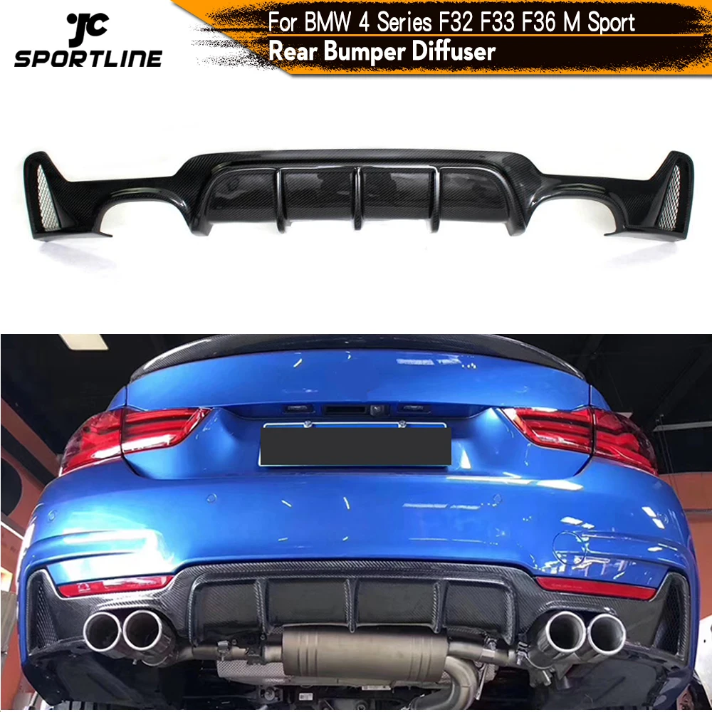 Задний спойлер из углеродного волокна для BMW 4 серии F32 F33 F36 M Sport Sedan Gran Coupe Convertible 2014