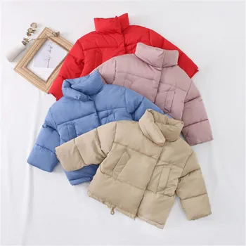 

1 2 3 4 5 Years Toddler Girls Jackets Thicken High Quality Down Jacket For Boys Cotton Winter Coat Kids Clothes 2019 New Arrival