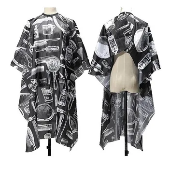 

Black Hairdressing Cape Hair-Cut Salon Barber Cloth Wrap Protect Gown Apron Salon Barbers Hairdresser Hair Cutting Cape