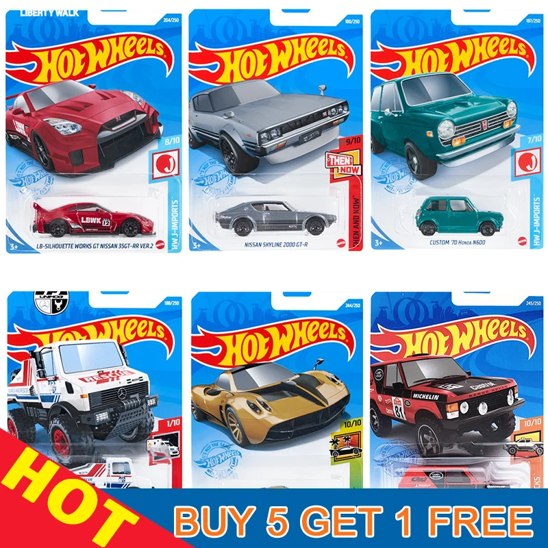 Оригинальный литой автомобиль Hot Wheels модель автомобиля игрушка Hotwheels быстрый и