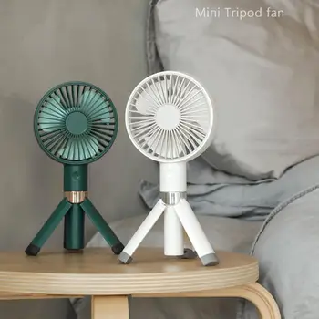 

2020 New Handheld Desktop Tripod Mini Fan Usb Charging Travel Travel Portable Small Fan Usb Charging
