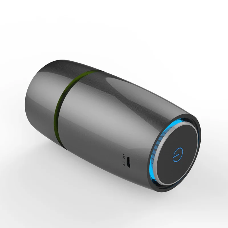 Автомобильный очиститель воздуха Anion с USB портативной чашкой, автомобильный очиститель воздуха с фильтром, Ароматический диффузор для дома и офиса, автомобильный освежитель воздуха