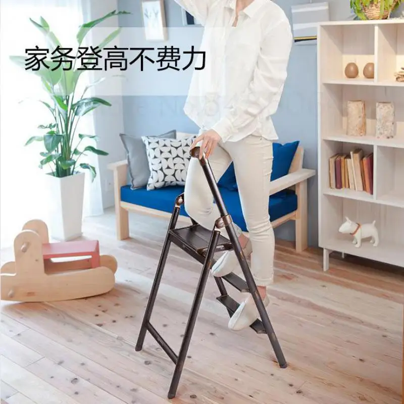 Ladder Stool Folding Three Step Japan Hasegawa Aluminum Multifunctional Household | Мебель