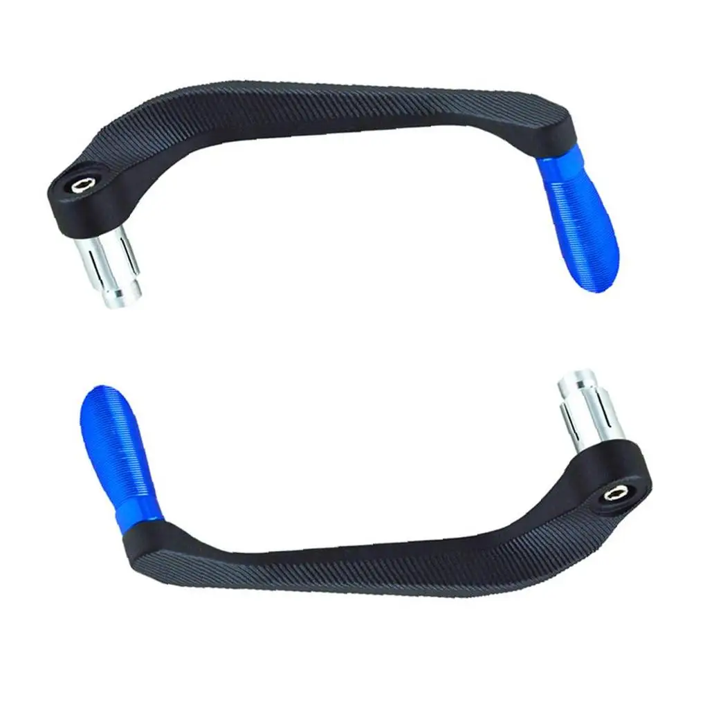 

Motorcycle Hand Protector Aluminum Alloy Brake Clutch Levers Guards Falling Protection for Motorbike scooters 2pcs Blue