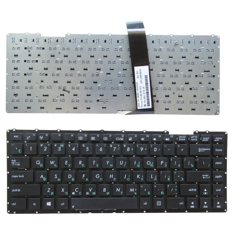 GZEELE-Russian-Keyboard-for-ASUS-X401K-X401E-R402-R402A-R402U-RU-Black-MP-11L93SU-920W-AEXJ1701010