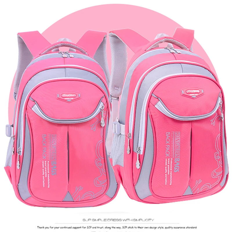 Для детей, девочек, унисекс, Классический Прочный Школьный Рюкзак Для Ноутбука, для мальчиков, детская школьная сумка, водонепроницаемый школьный ортопедический рюкзак для начальной школы