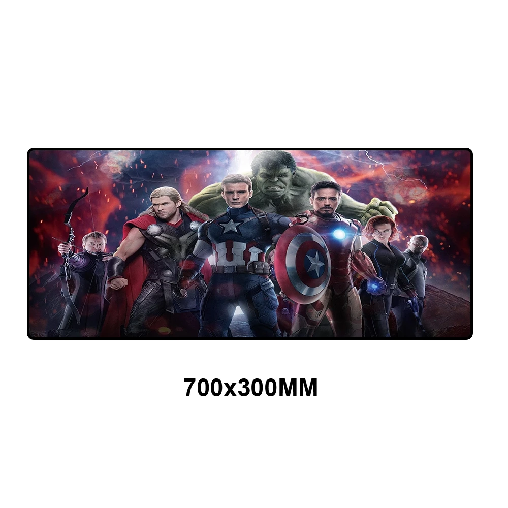 FCZLM-008 Коврик для мыши Мстители Бесконечность войны игры XL Большой Grande коврик для мыши геймерский коврик для клавиатуры Противоскользящий резиновый коврик для мыши для ноутбука компьютера - Цвет: FCZLM-008