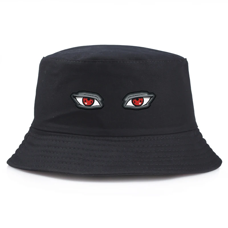 Cartoon Devil Eye Print Fisherman Hat 