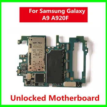 

Origianl Unlcok For Samsung Galaxy A9 A920F A920FD Logic Board Motherboard With Android Logic Board Full Tested For Galaxy 128gb