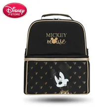 Сумка для подгузников с Микки и Минни, большая емкость, термоизоляционная сумка, рюкзак для путешествий, сумки для ухода за ребенком