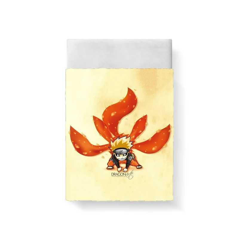 

NARUTO Home Textiles Bedding Set Bed Sheet Polyester/Cotton Japan 3D King Size Children's Bed Linen Bedding Set High Qualified