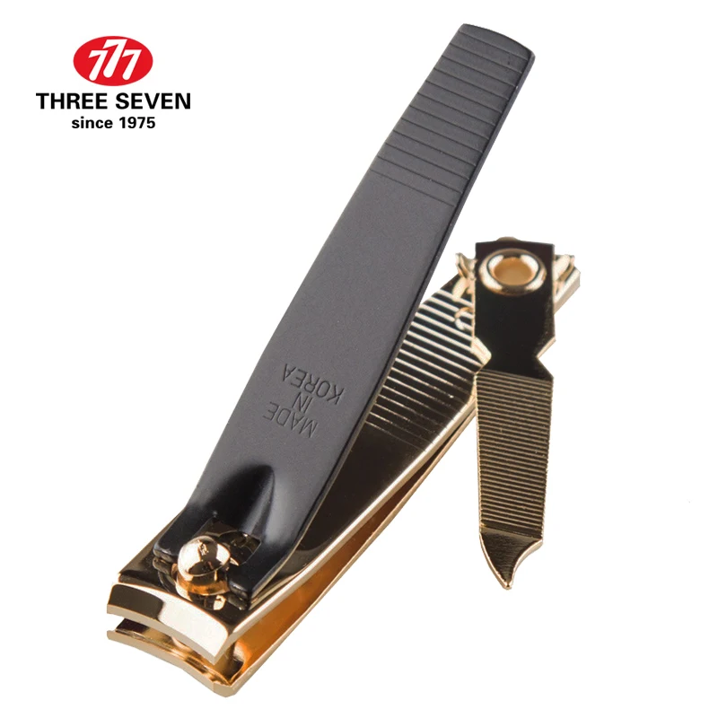 THREE SEVEN 3Sizes 1Pc Nail Clippers Fingernail Scissor Toenail Cutter Manicure Pedicure Nail Care Tools Trimmer with Files
