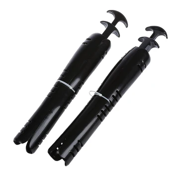 

1 PAIR 12 1/2 Inch Boot Stretcher Shaper / Shoe Tree With Handle--Black