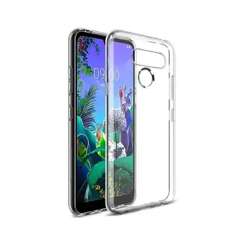 Перейти на Алиэкспресс и купить Чехол из ТПУ carcasa protectora silicona para movil LG Q60 Transparente