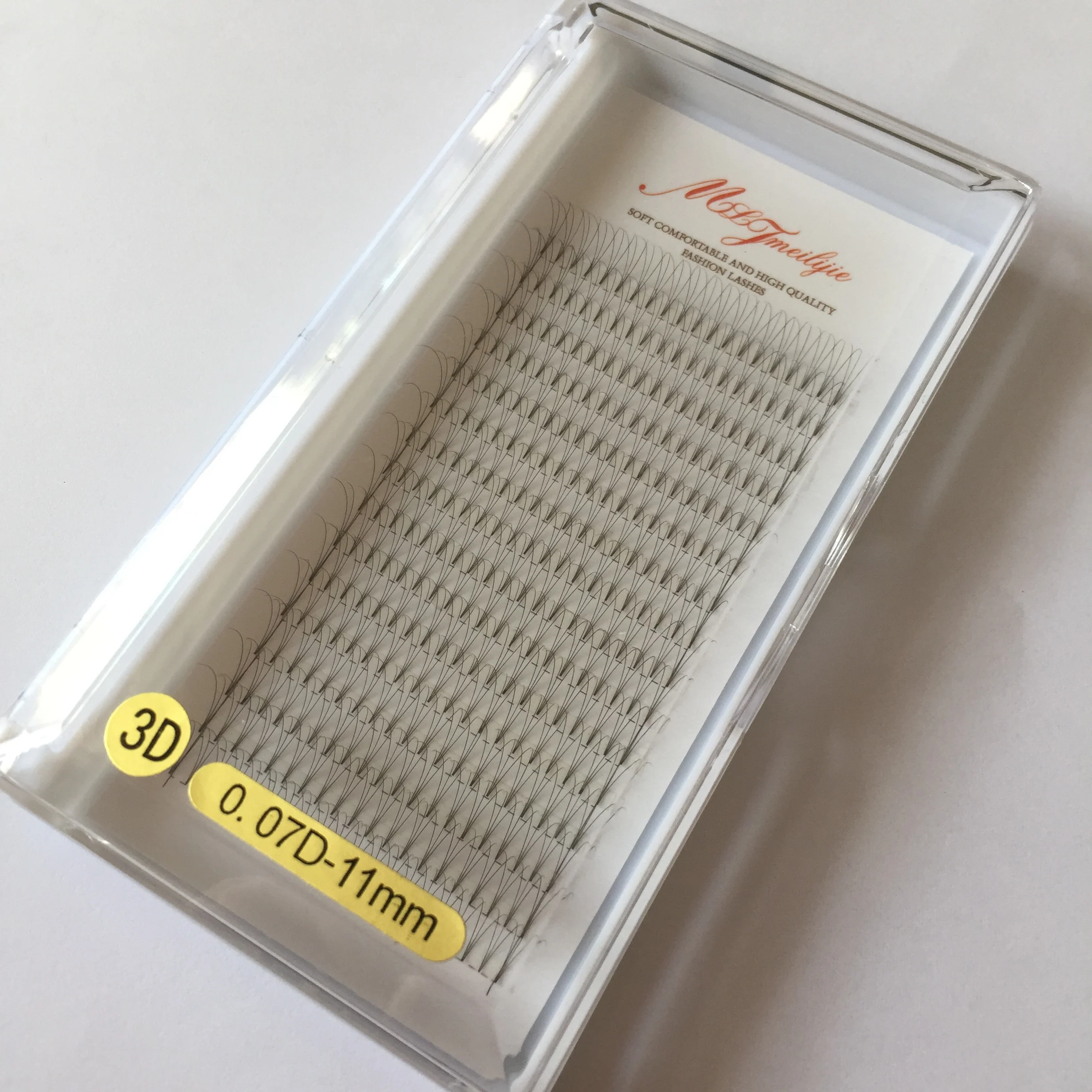 16 линий предварительно сделанные объемные вентиляторы с коротким стержнем для наращивания ресниц 3D 4D 5D готовые вентиляторы Рождественская распродажа
