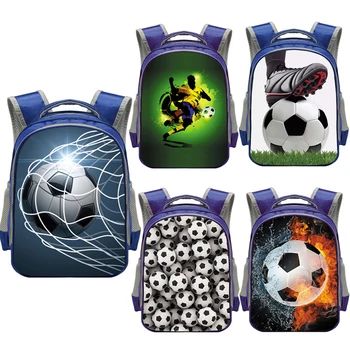 

Cool Footbally / Soccer Backpack for Kids Kindergarten Bag Children School Bags Boys School Backpacks Student Bookbag