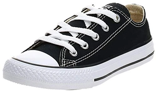 vocal Psiquiatría negro Converse Chuck Taylor All Star, Zapatillas de Lona Infantil, Negro (Black  Ox), 35 EU (2.5 UK)| | - AliExpress