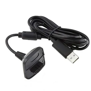 

Plug Playing Plastic Wire Durable Wireless Controller Easy Operation USB Charging Cable Lead Game Gamepad 1.5m 360