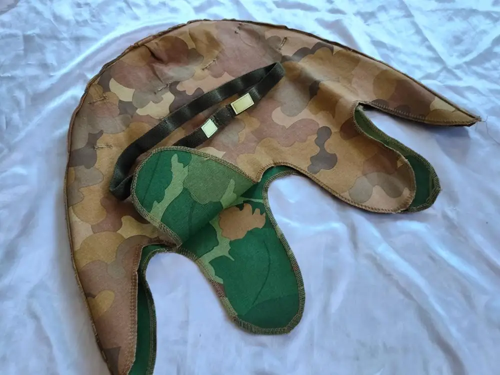 VIETNAM WAR TACTICAL US MITCHELL REVERSIBLE HELMET COVER + CAT EYES STRAP armyshop2008 Military Helmet Netting