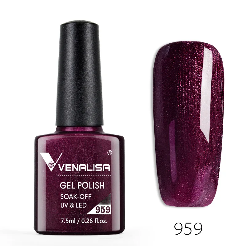 Venalisa Odorless Organic 60-Color UV Gel Nail Polish Collection