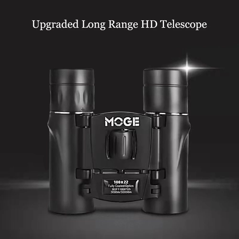 H0ea0acfc96d34f0f904e368779275edce 100x22 HD mocna lornetka 2000M daleki zasięg składana Mini teleskop BAK4 FMC optyka do sporty łowieckie podróży na kemping na zewnątrz