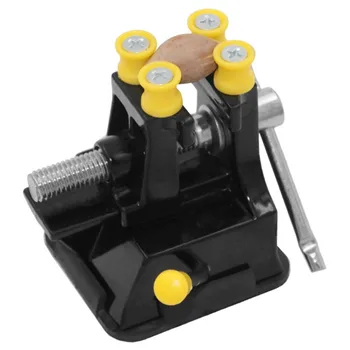 

Mini DIY Strong Suction Cup Base Carving Table Bench Vise Metal Tool Space-Saving Press Clamp Carving Fixture Vise Universal Use