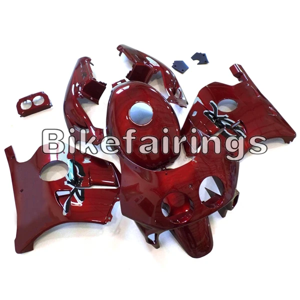 Полный обтекатели для Honda CBR250RR CBR250 RR MC22 1990 1991 1992 1993 1994 Инъекции обтекатель мотоцикла-блеск для губ глубокий красные, черные