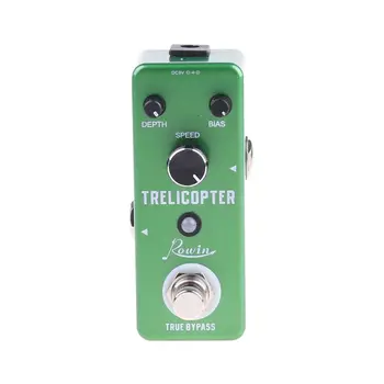 

Mini Tremolo Guitar Effect Pedal True Bypass Aluminum Alloy Body For Musical Instrument high quality Guitar Parts Accessories